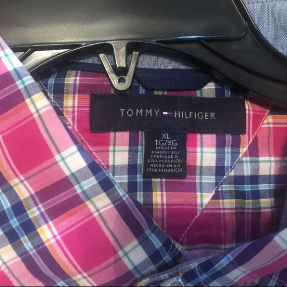 Tommy Hilfiger button up long sleeve shirt